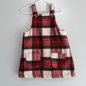 Beautiful 24m plaid dress by "Little me''